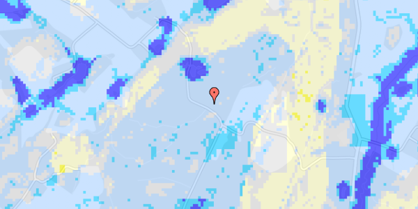 Ekstrem regn på Lynggårdsvej 13B