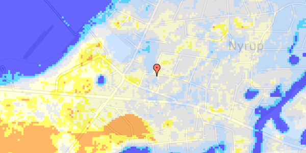 Ekstrem regn på Nyrup Huse 2