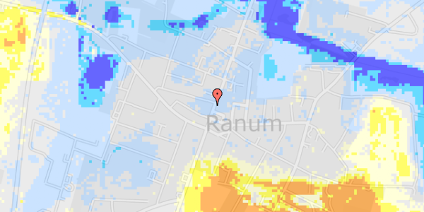 Ekstrem regn på Vestergade 40C, 2. 