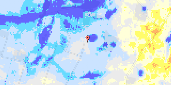 Ekstrem regn på Gl. Langeskov 66C