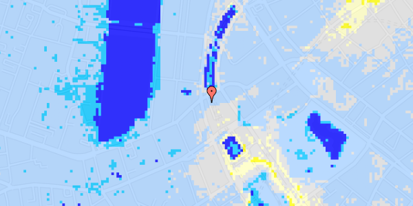 Ekstrem regn på Ved Vesterport 5, 6. 