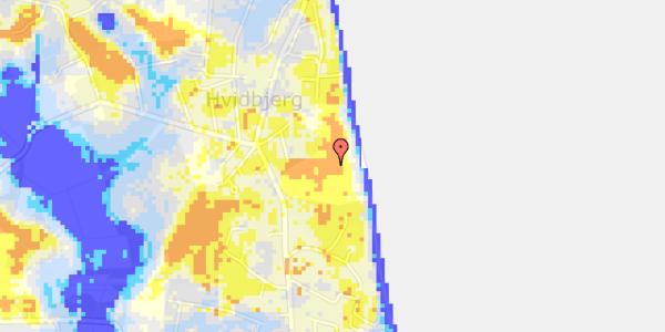 Ekstrem regn på Hvidbjergvej 46