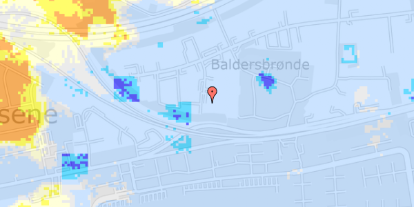 Ekstrem regn på Baldersbuen 27, 1. 