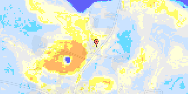 Ekstrem regn på Skanderborgvej 17E, st. 1