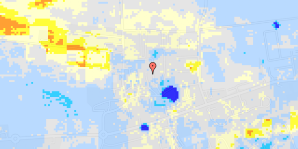 Ekstrem regn på Overgaden 8A