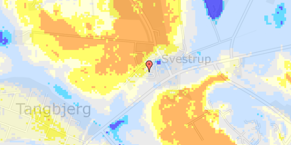 Ekstrem regn på Svestrupvej 3