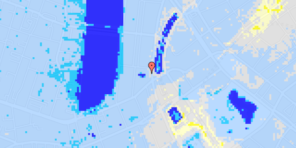 Ekstrem regn på Vester Farimagsgade 9, st. 