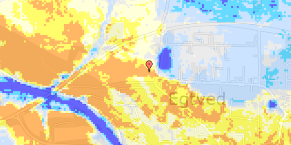 Ekstrem regn på Fyrre Alle 6