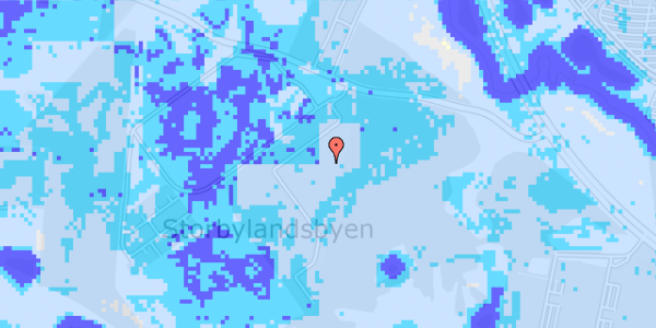 Ekstrem regn på Haveforeningen Marienlyst 66