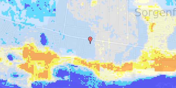 Ekstrem regn på Kærmysse 12