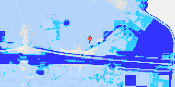 Ekstrem regn på Strandholms Alle 53A, st. th