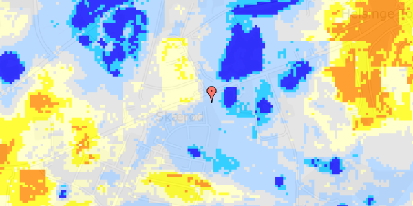 Ekstrem regn på Gurrehavevej 45