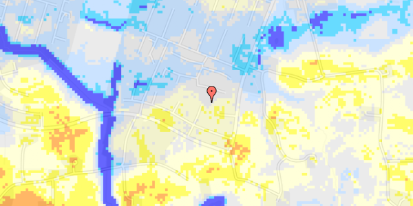 Ekstrem regn på Vindelevgård 230