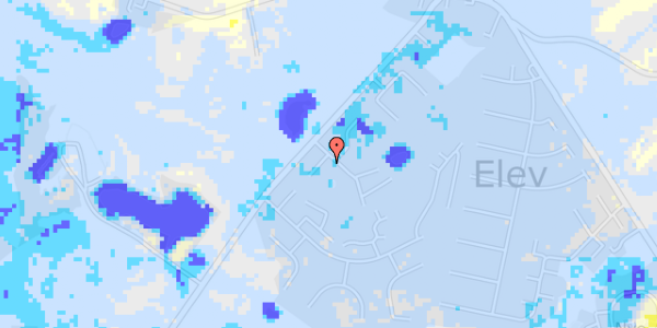 Ekstrem regn på Koldkilde 137