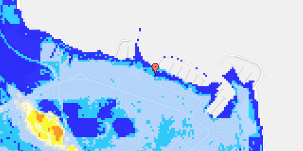 Ekstrem regn på Strandvejen 16