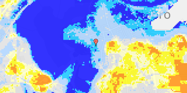 Ekstrem regn på Korsgade 9