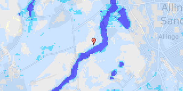 Ekstrem regn på Pilegade 33A