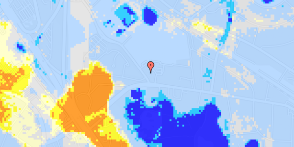 Ekstrem regn på Brogårdsvej 66C