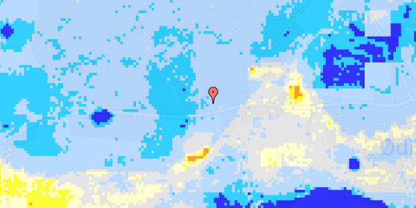 Ekstrem regn på Vamdrupvej 18