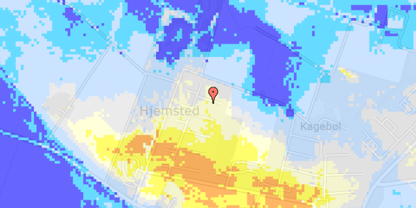 Ekstrem regn på Kildetoften 74