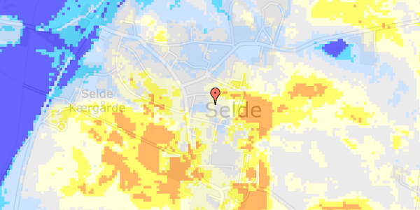 Ekstrem regn på Kirkevej 2