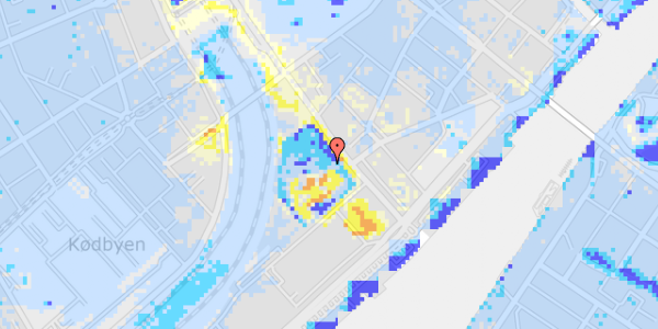 Ekstrem regn på Bernstorffsgade 44A