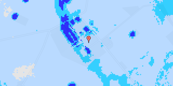 Ekstrem regn på Juellingevej 2C