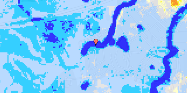 Ekstrem regn på Onsholtgårdsvej 950