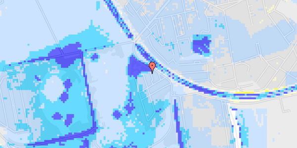 Ekstrem regn på Hf. Kalvebod 50