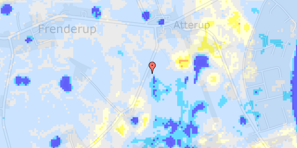 Ekstrem regn på Humlehaven 1A