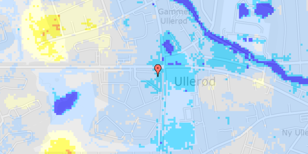 Ekstrem regn på Allékredsen 5, st. mf