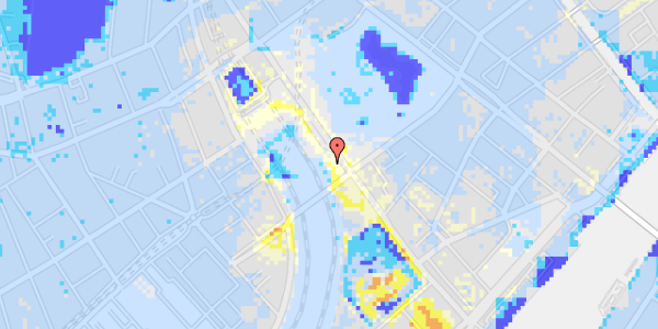 Ekstrem regn på Bernstorffsgade 24