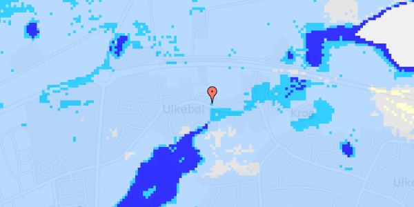 Ekstrem regn på Ulkebøldam 13