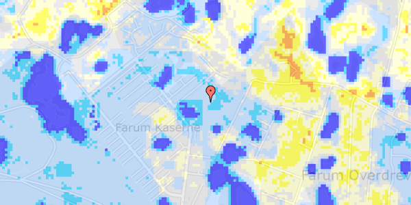 Ekstrem regn på Fanevænget 12