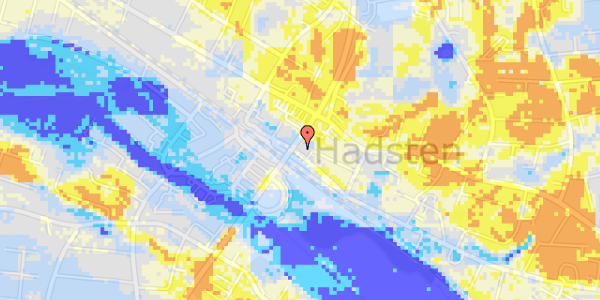 Ekstrem regn på Østergade 19, st. 