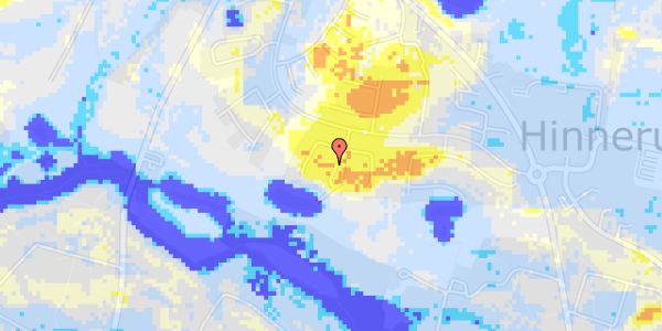 Ekstrem regn på Rævegraven 26