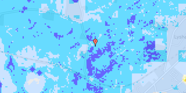 Ekstrem regn på Gl Kirkevej 4B