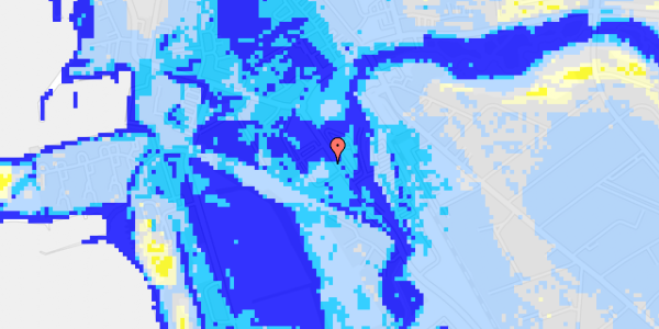 Ekstrem regn på A C Hansensvej 8