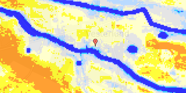 Ekstrem regn på Vesterlundvej 33N