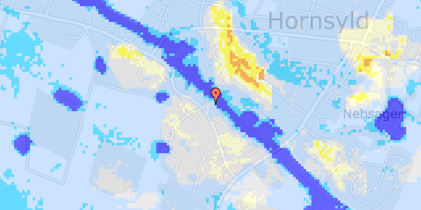 Ekstrem regn på Apotekerbakken 23B, st. 