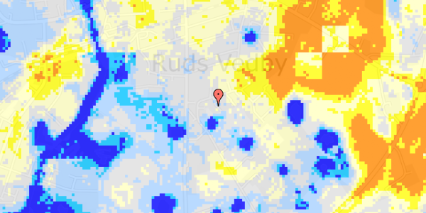 Ekstrem regn på Smedebakken 16