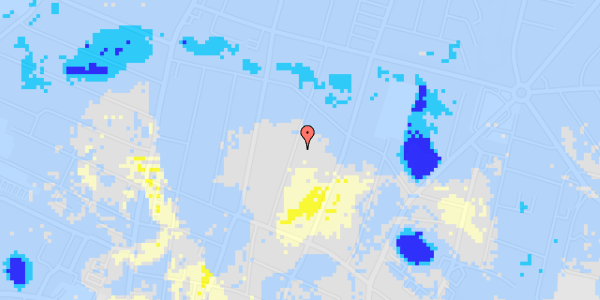 Ekstrem regn på Teisensvej 25, st. 