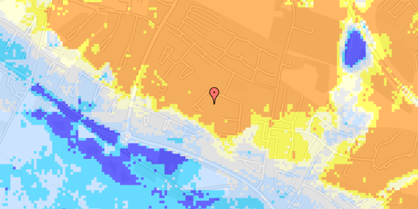 Ekstrem regn på Møgelparken 106