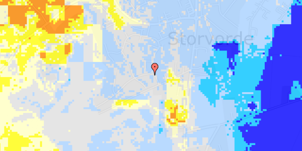 Ekstrem regn på Skrænten 15