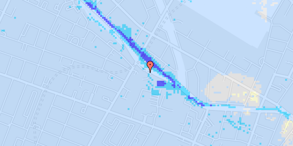 Ekstrem regn på Falkoner Alle 128, 4. 2