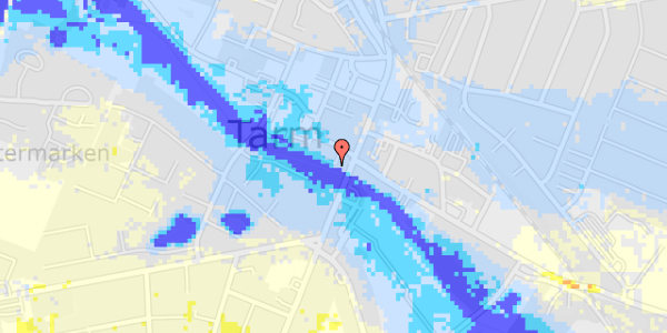 Ekstrem regn på Storegade 40B