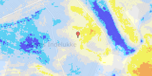 Ekstrem regn på Rådyrvej 48