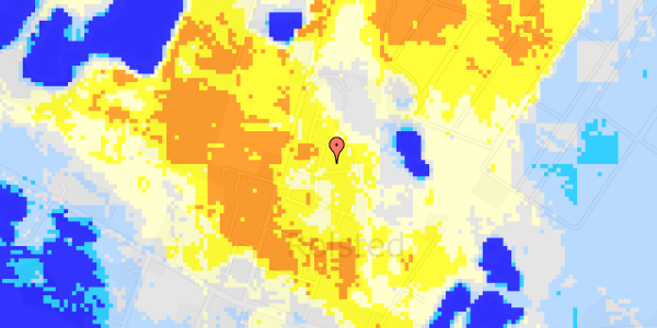 Ekstrem regn på Lykkebovej 27