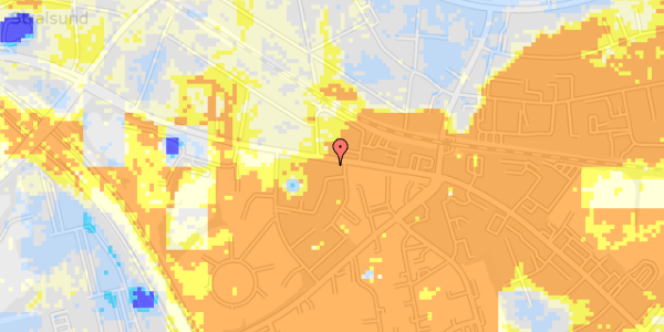 Ekstrem regn på Bagsværd Hovedgade 159, 1. 1