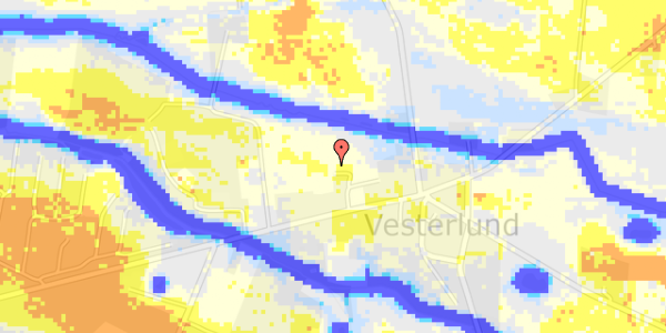 Ekstrem regn på Ved Bækken 7